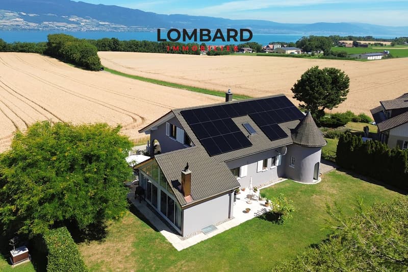Villa individuale spaziosa con vista sul lago di Neuchâtel (1)