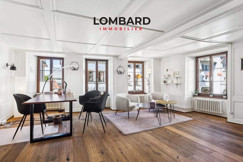 Prächtiges 5.5-Zimmer-Duplex im Herzen von Estavayer-le-Lac (1)