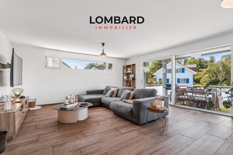 ***RISERVATO*** Appartamento eccezionale di 4.5 locali con terreno privato (2)