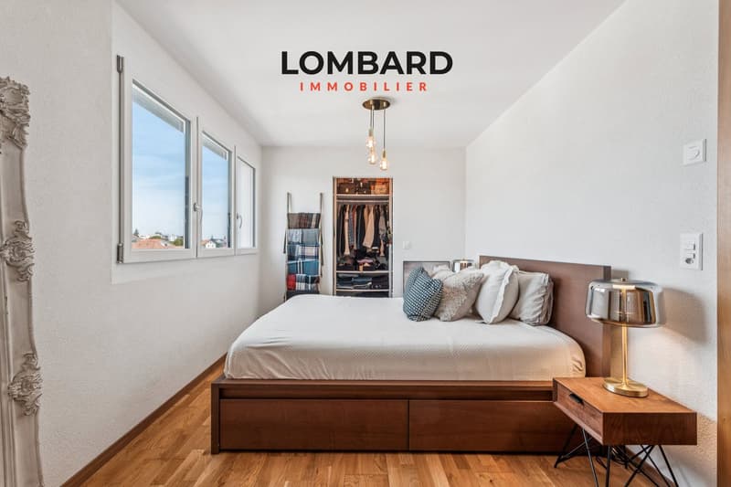 ***RÉSERVÉ***  Appartement d’exception de 4.5 pièces avec terrain privatif (5)