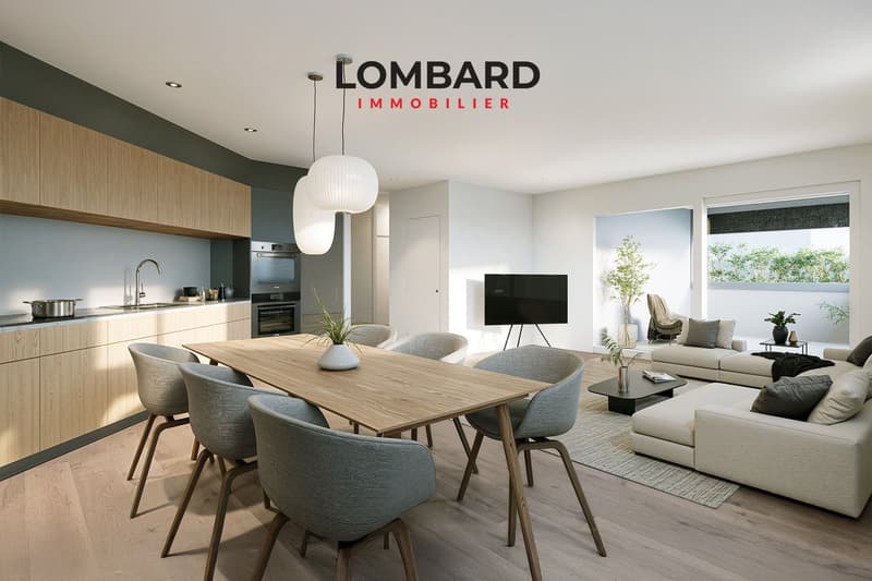 Appartement de 4.5 pièces en rez-de-jardin (3)