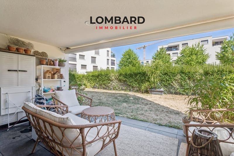 ***RÉSERVÉ*** Superbe appartement de 4.5 pièces avec grand jardin (2)