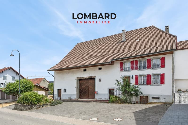 Une propriété de caractère au cœur de Châbles, entre patrimoine et potentiel de développement (1)