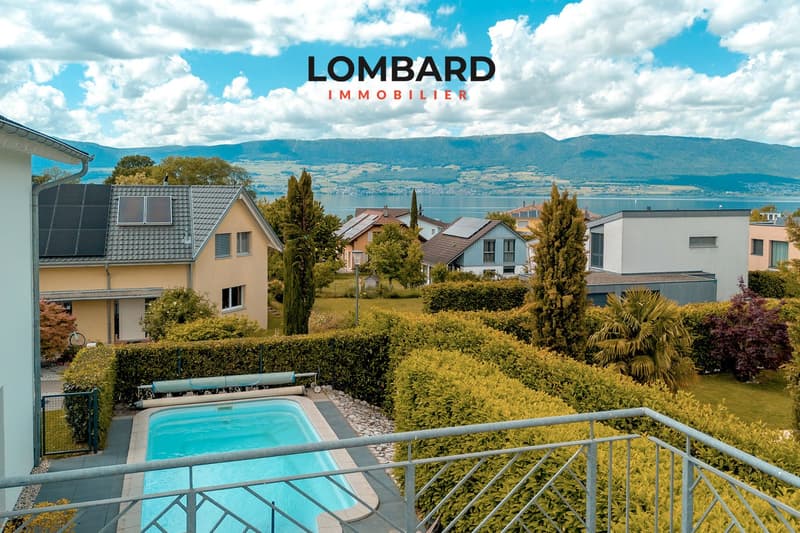 Spacieuse villa individuelle avec vue sur le lac et piscine (9)