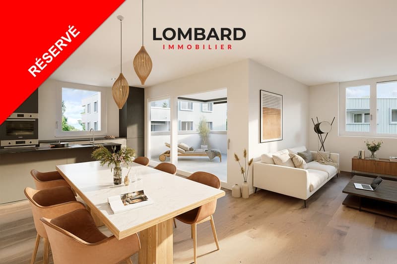 ***RÉSERVÉ*** Appartement de 2.5 pièces au 2ème étage (1)