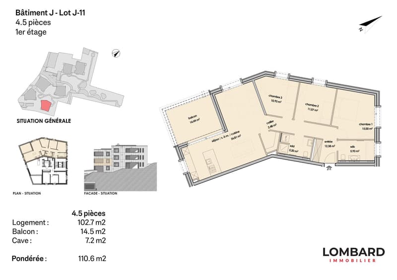 Appartement de 4.5 pièces au 1er étage (6)