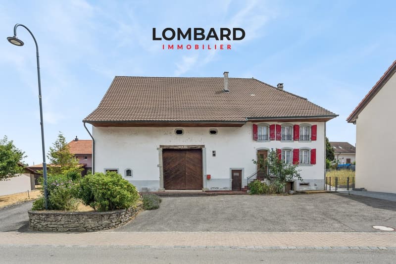 Une propriété de caractère au cœur de Châbles, entre patrimoine et potentiel de développement (1)