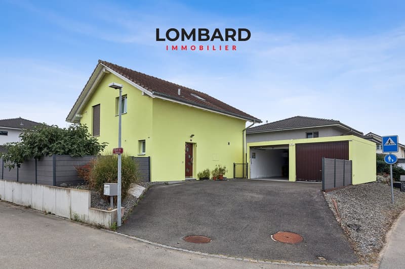 Villa individuelle moderne à deux pas du lac de Neuchâtel (1)