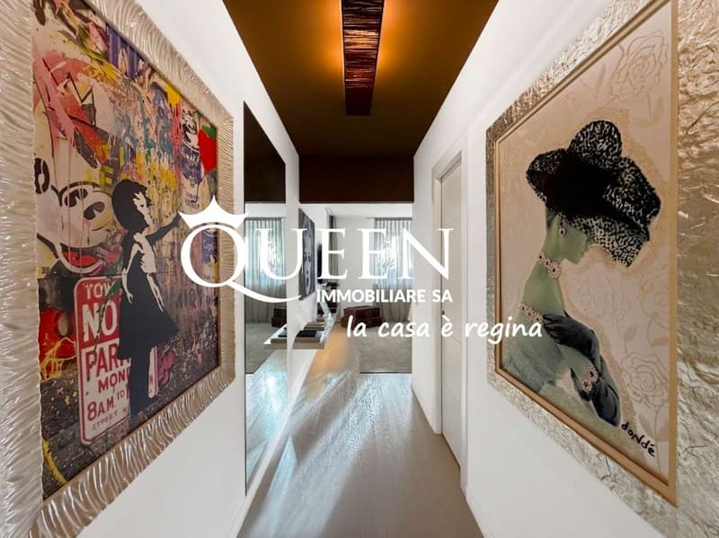 Lugano-Viganello: élégant appartement 5.5 pièces avec terrasse et jardin (10)