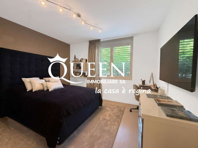 Lugano-Viganello: élégant appartement 5.5 pièces avec terrasse et jardin (12)