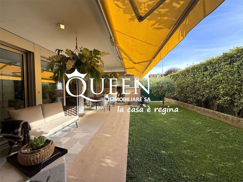 Lugano-Viganello: élégant appartement 5.5 pièces avec terrasse et jardin (3)