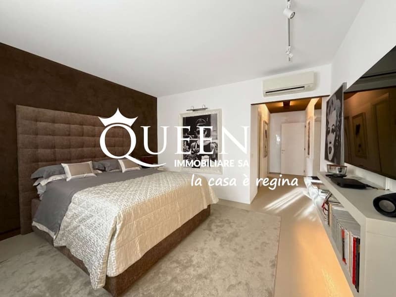 Lugano-Viganello: élégant appartement 5.5 pièces avec terrasse et jardin (11)
