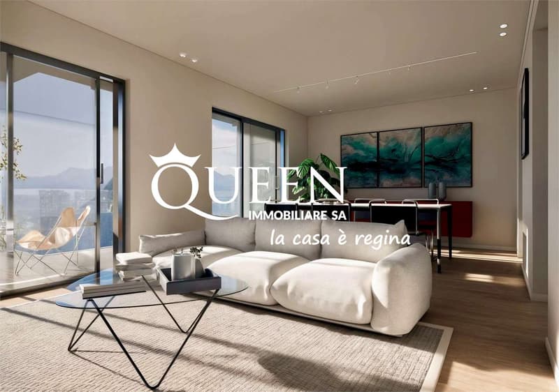 Vernate: nouvelle réalisation, appartement 4,5 pièces, 195 m², jardin (2)