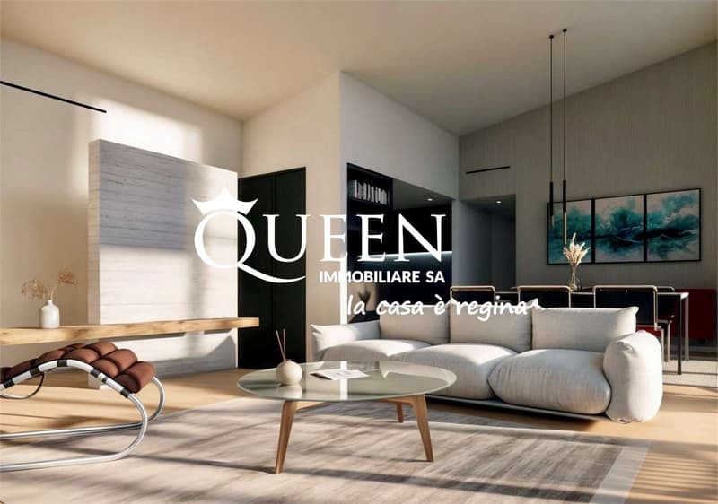 Vernate: nouvelle réalisation, appartement 4,5 pièces, 195 m², jardin (7)