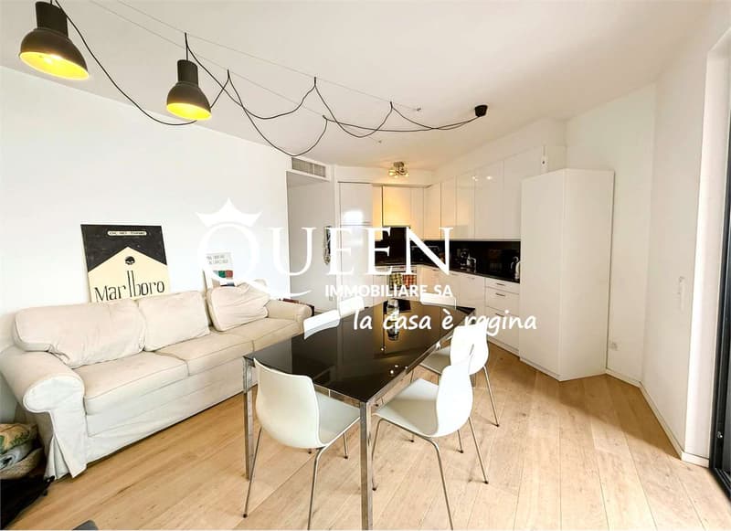 Lugano: appartement 2.5 pièces, 75 m², lumineux, avec terrasse et vue ouverte (6)