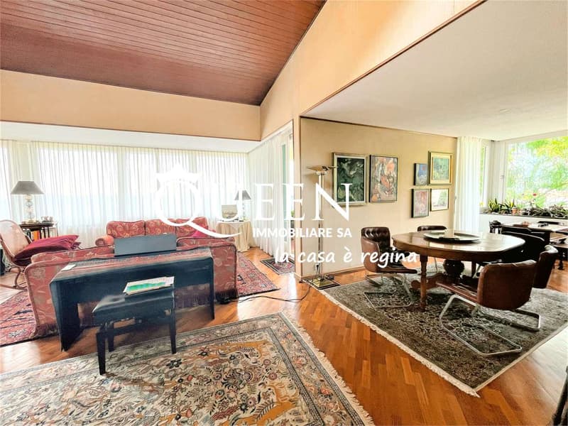 Morbio Superiore: villa bifamiliale 14,5 pièces 485 m², piscine et vue (3)