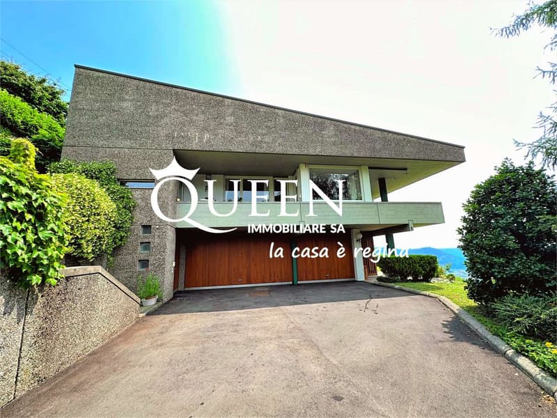 Morbio Superiore: villa bifamiliale 14,5 pièces 485 m², piscine et vue (13)