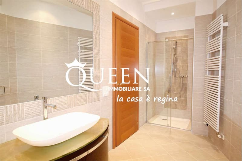 Lugano-Cassarate: 4.5-Zimmer-Wohnung, 250 m², Veranda, Garten (13)