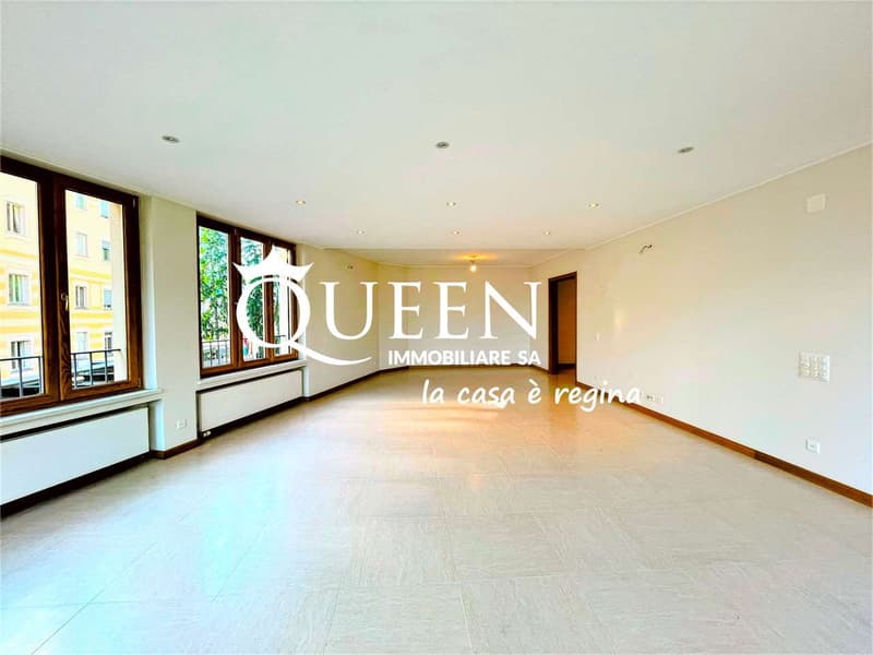 Lugano-Cassarate: 4.5-Zimmer-Wohnung, 250 m², Veranda, Garten (4)