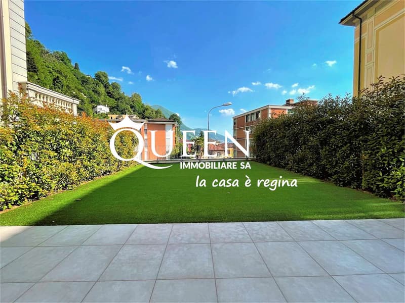 Lugano-Cassarate: 4.5-Zimmer-Wohnung, 250 m², Veranda, Garten (6)