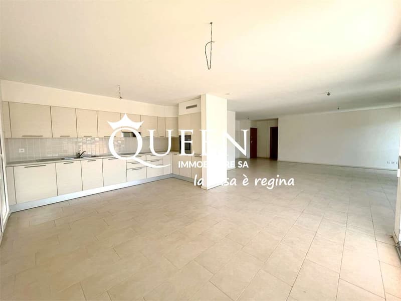 Chiasso: Penthouse mit 4.5 Zimmern, 140 m², Balkonen, freier Blick und Garten (7)