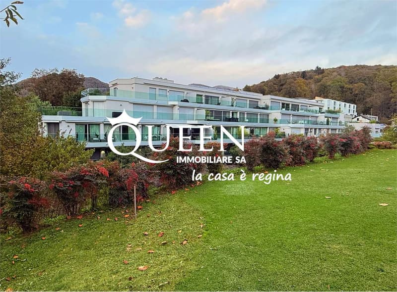 Origlio: 4.5-room attic, furnished, 220 sqm, with terraces, pool, (12)