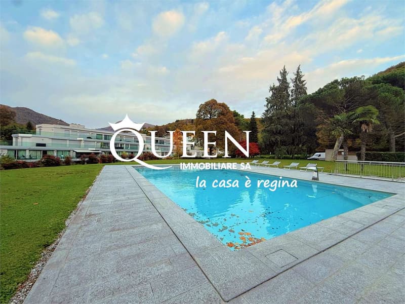 Origlio: 4.5-room attic, furnished, 220 sqm, with terraces, pool, (1)