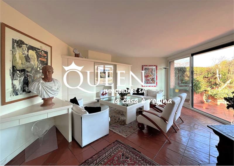 Gentilino: 3.5-Zimmer-Wohnung, 150 m², renoviert, mit Swimmingpool (3)