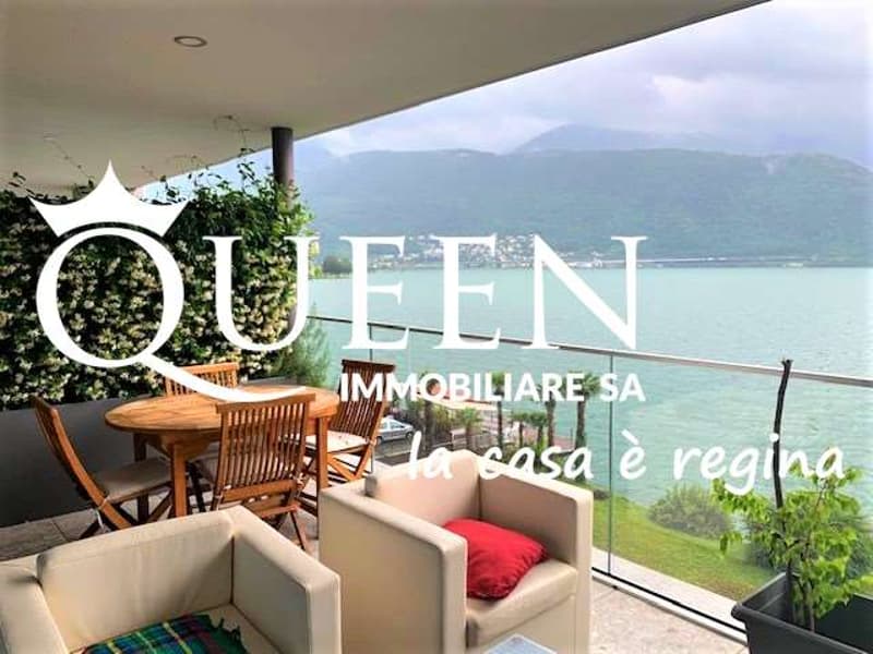 Melide: appartement 3.5 pièces, 120 m², front lac, terrasse couverte (2)