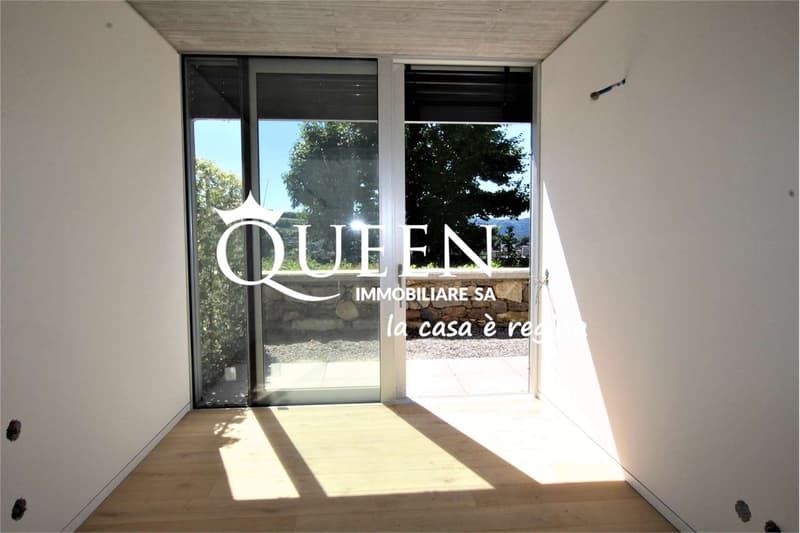 Rancate: villa terrazzata 4.5 locali, 148 mq., con splendida vista (9)