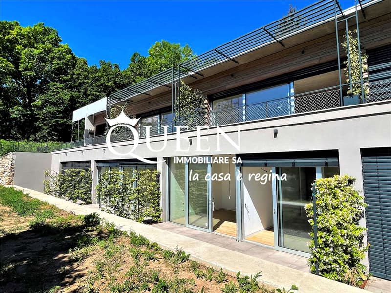 Rancate: villa terrazzata 4.5 locali, 148 mq., con splendida vista (11)