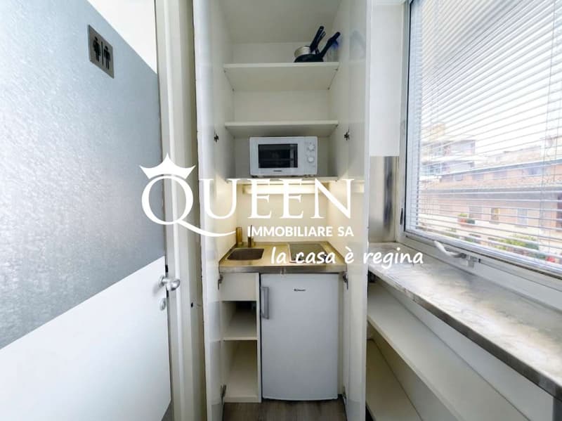 Lugano-Cassarate: Einzimmerwohnung 25 m² in zentraler Lage (5)