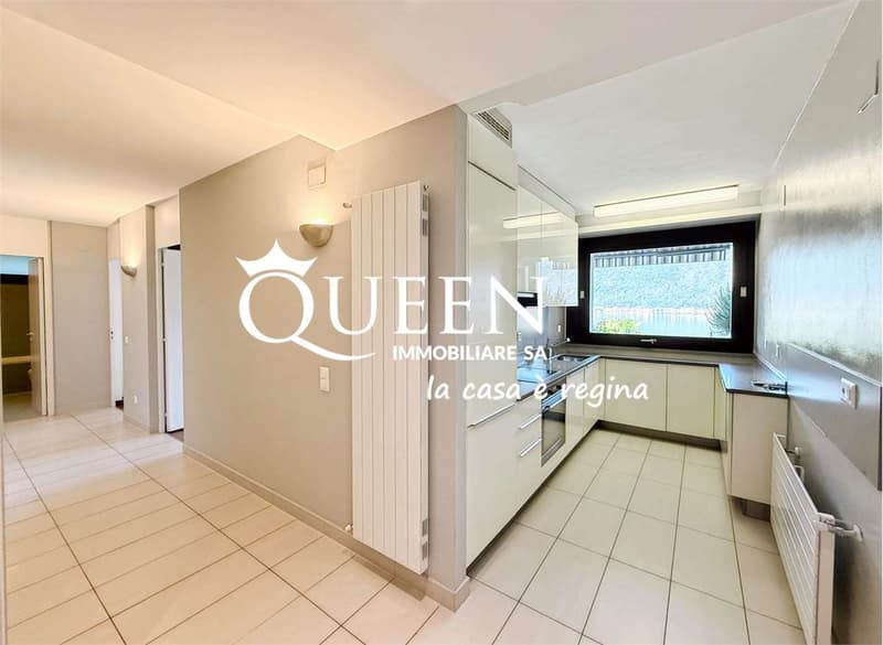 Bissone: appartamento 4.5 locali, 150 mq, vista lago, giardino, portic (9)