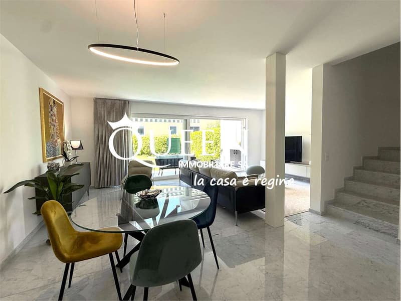 Montagnola: immersa nel verde moderna villetta 5.5 locali con giardino (5)