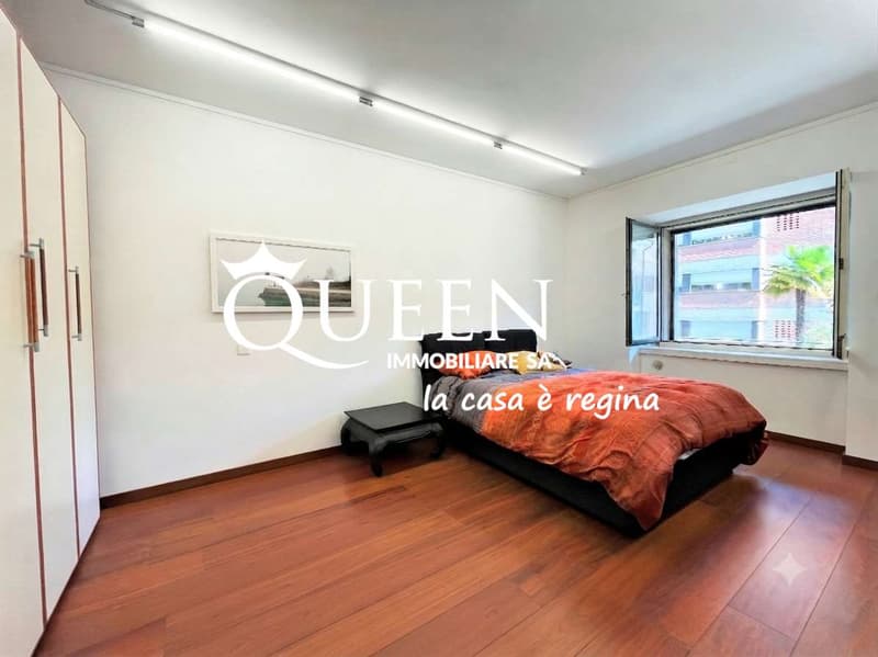 Lugano centro: appartamento 5 locali, 190 mq, giardino privato, portic (11)