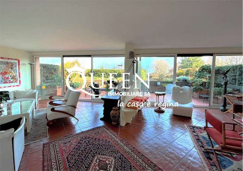 Gentilino: appartamento 3.5 locali, 150 mq, ristrutturato, piscina, im (2)