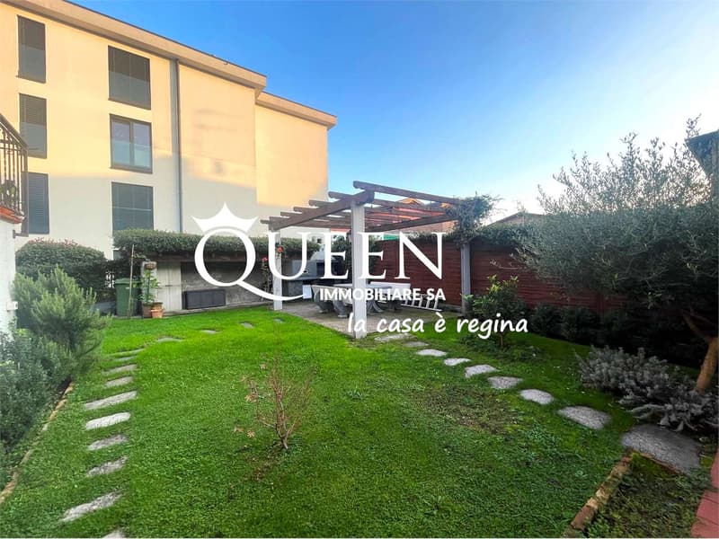Vacallo: appartamento duplex 4.5 locali, 140 mq, giardino, zona tranqu (11)