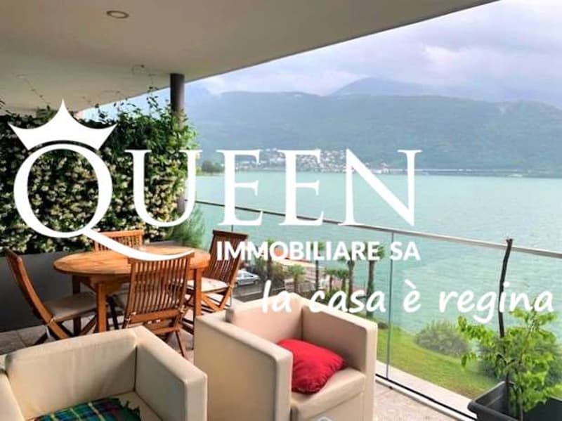 Melide: appartamento 3.5 locali, 120 mq, frontelago, terrazza coperta, (1)