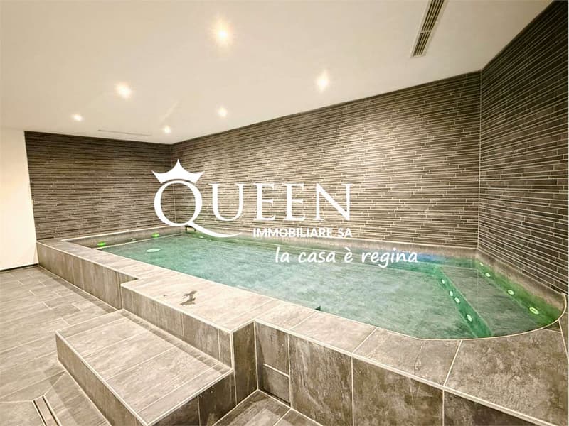 Muzzano: appartamento 4.5 locali, 140 mq, terrazza, area wellness, fro (13)
