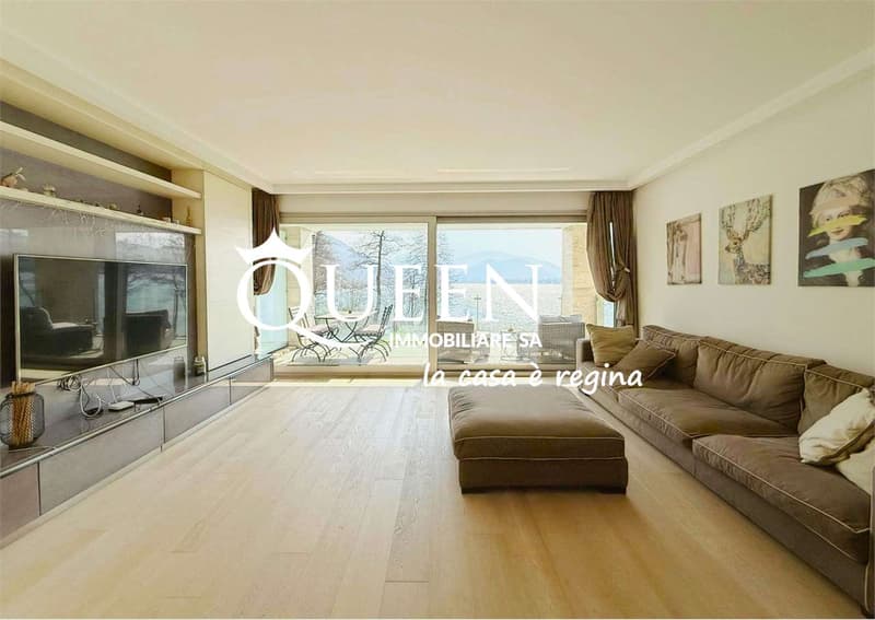 Muzzano: appartamento 4.5 locali, 140 mq, terrazza, area wellness, fro (3)