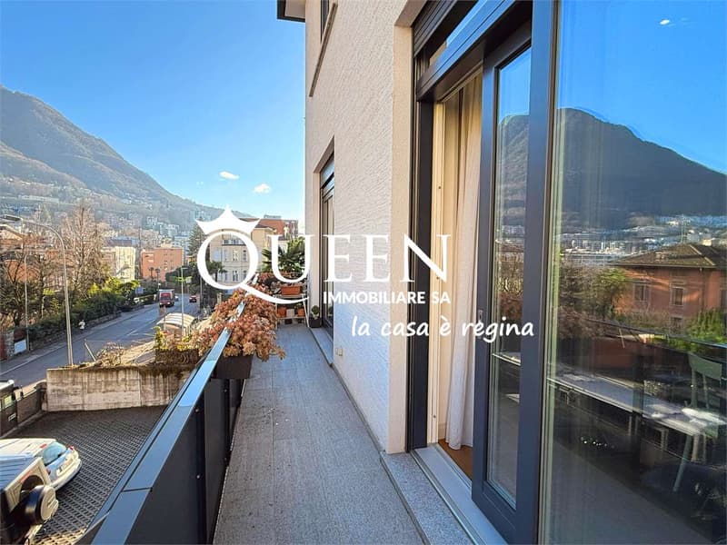 Lugano: appartamento 4.5 locali, 135 mq, balconi, posizione centrale (4)