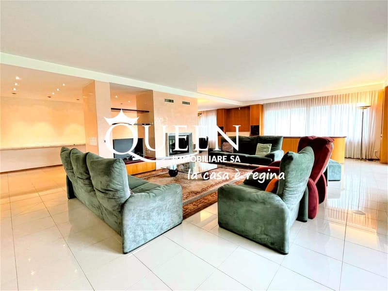 Vacallo: villa, 9.5 locali, 625 mq, grande giardino, ascensore ai pian (3)