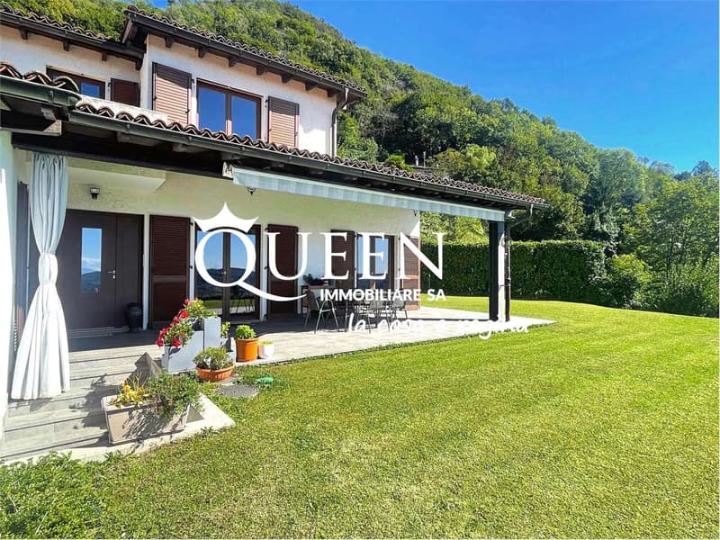 Morbio Superiore: villa 10.5 locali, 304 mq, grande giardino, vista im (9)