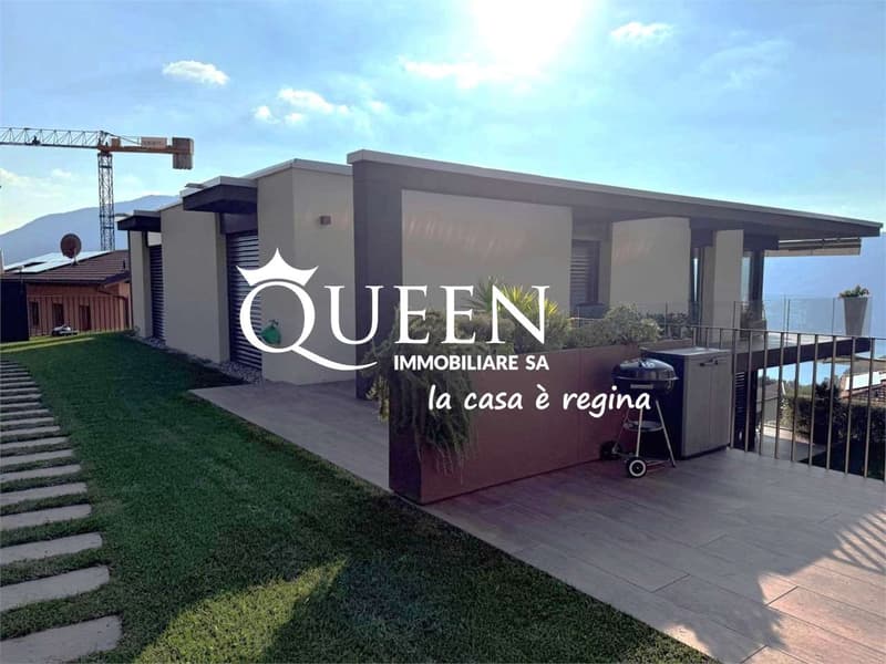 Rovio: attico 2.5 locali, 85 mq., terrazzo, giardino, vista lago (2)