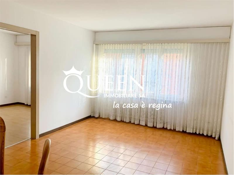Mendrisio: appartamento 2.5 locali, 56 mq, luminoso, secondo piano, in (4)