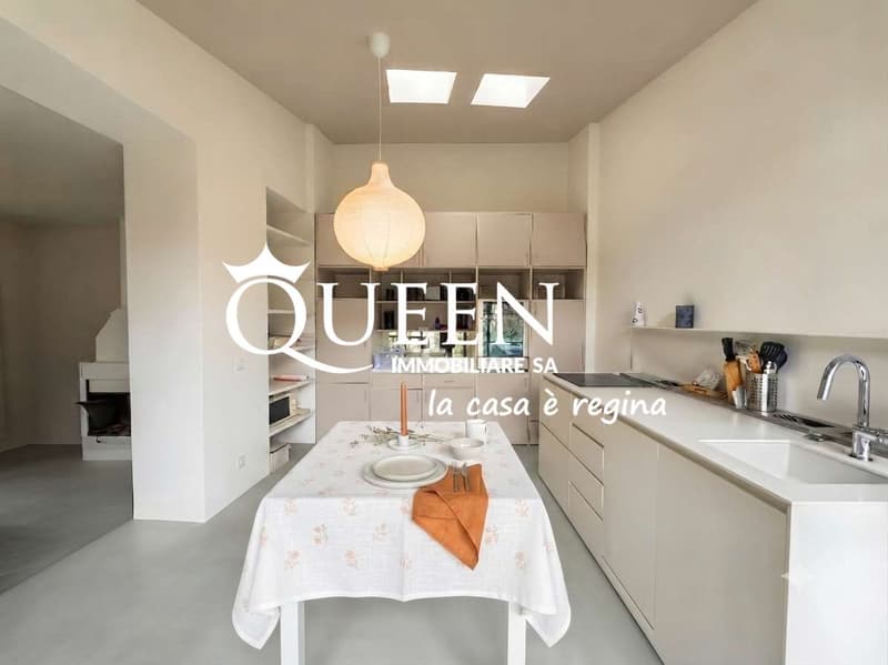 Arzo: maison charmante con due appartamenti, 6.5 locali, 196 mq, nel n (6)
