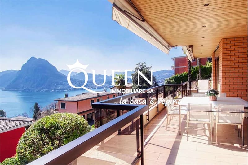 Lugano- Ruvigliana: appartamento 4.5 locali, 188 mq, piscina interna c (3)
