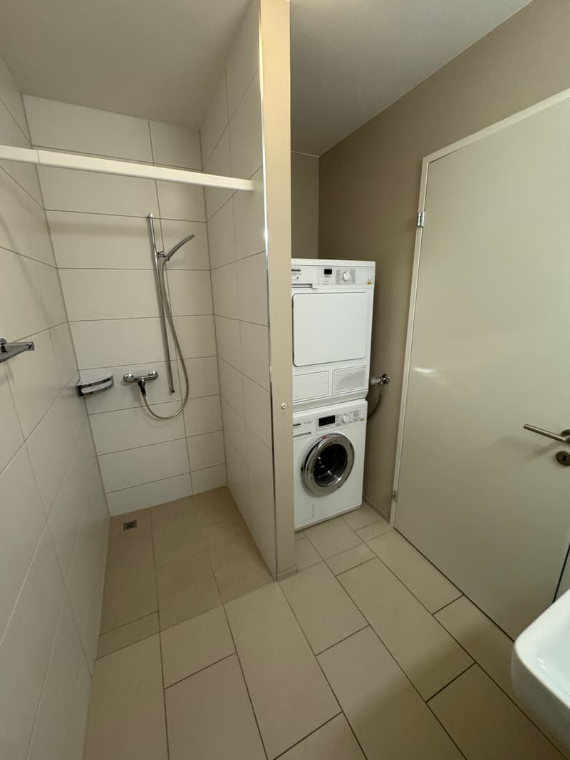 Dusche / WC mit Waschturm