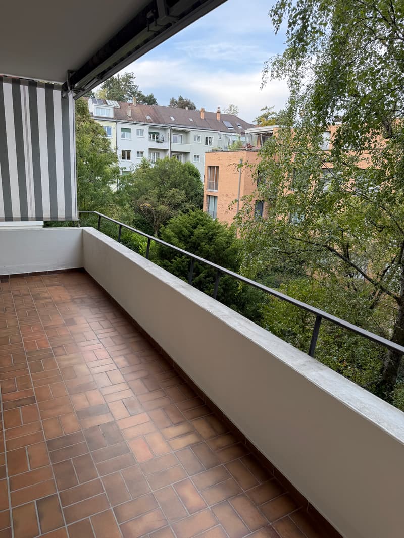 Balkon hinten