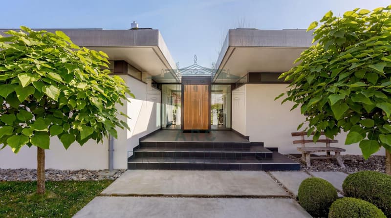 VESSY - CHARMANTE MAISON D'ARCHITECTE AVEC PISCINE (1)